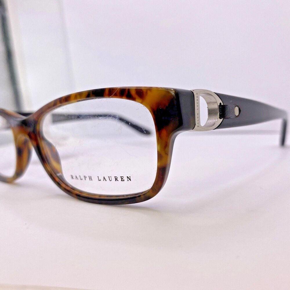 Ralph Lauren Eyeglasses Frame Authentic RL 6106Q 5017 53 [] 17 MM Tortoise Black
